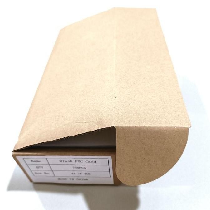 

ready !!! Kartu PVC Polos / ID Card PVC / Blank Card PVC isi 250 pcs ( 1 Box )