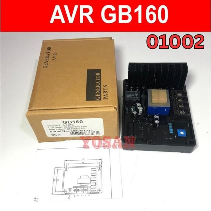 

Terlaris Avr Generator Gb-160 Untuk Genset