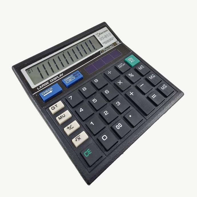 

restock Kalkulator 12 digit Check and Correct Kincizen KC-512