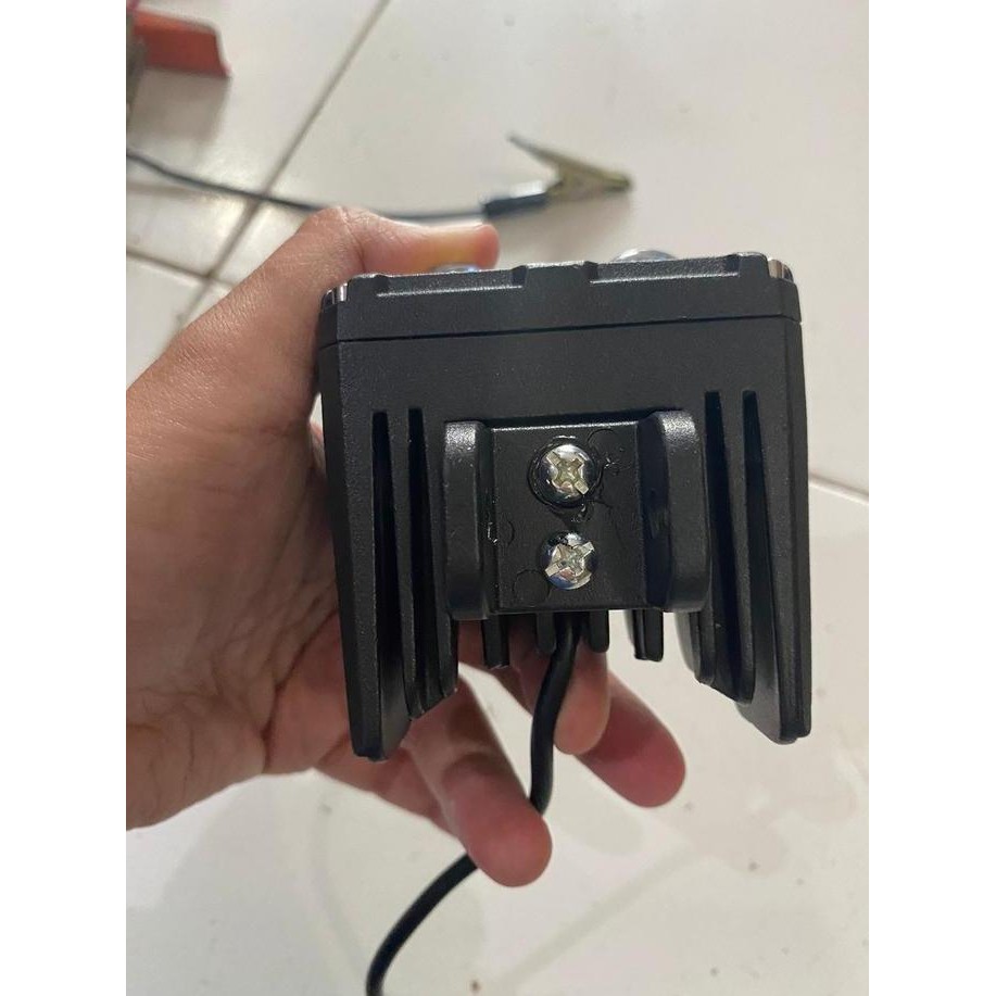 Escort Lampu Projie 2 Mata LED Lampu Tembak Dual Mini Projie U Series