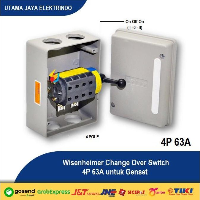 

Terlaris Wisenheimer Change Over Switch 4P 63A Untuk Genset