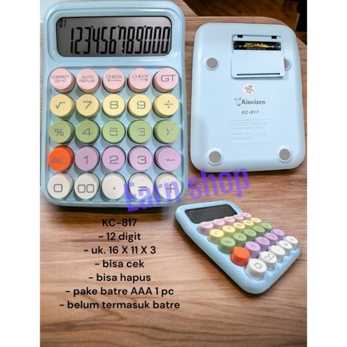 

restock KALKULATOR DOPAMIN KINCIZEN KC-819 KALKULATOR KEYBOARD KALKULATOR DOT