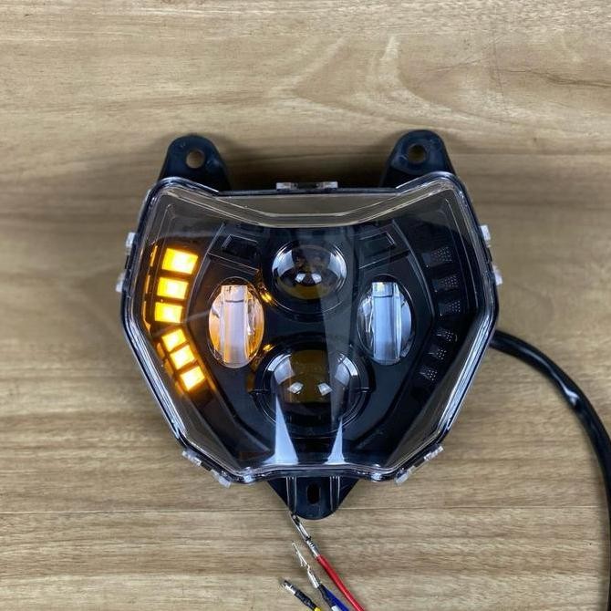 LAMPU DEPAN KLX CRF WR DAYMAKER LTC PNP BATOK STANDAR