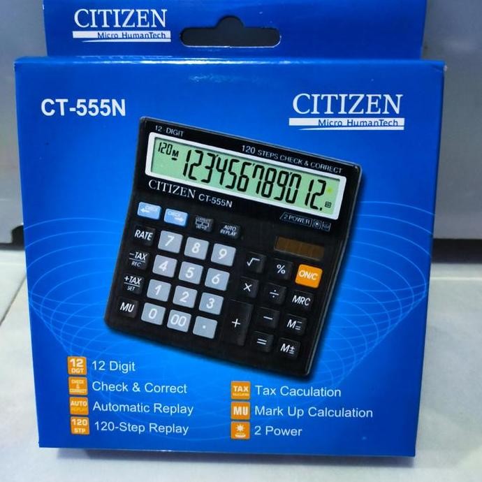 

restock kalkulator citizen 555N best seller