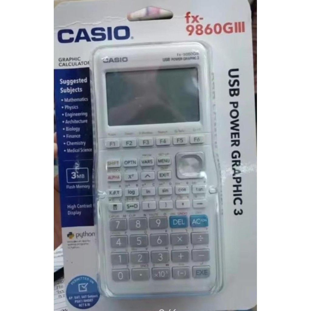 

restock Kalkulator CASIO fx 9860 G III / kalkulator graphic fx 9860 G III