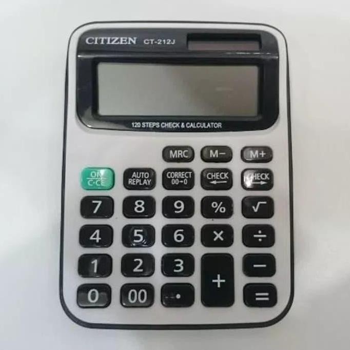 

restock Kalkulator CITIZEN 12 Digit - Calculator CITIZEN TYPE CT-212J