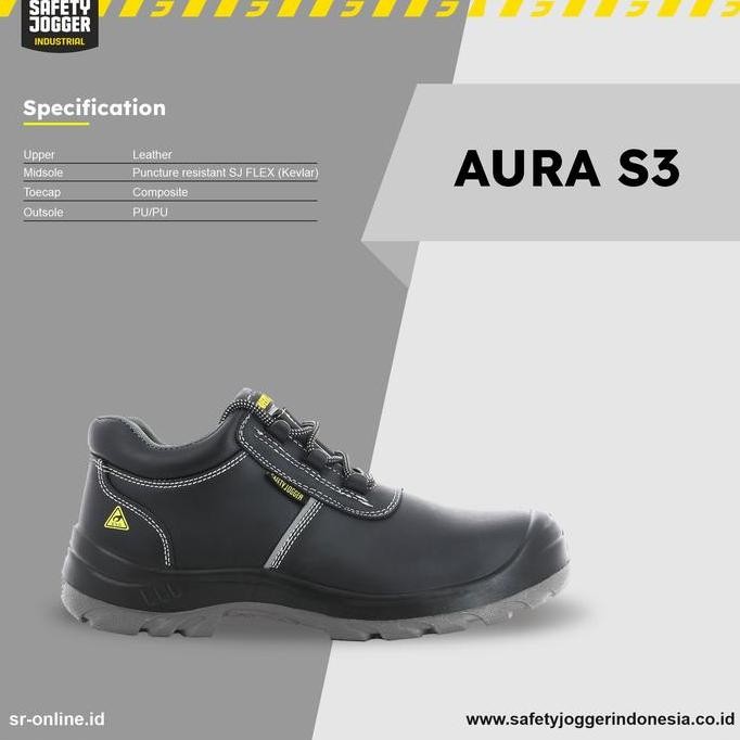 

Terlaris Sepatu Safety Safety Jogger Aura S3
