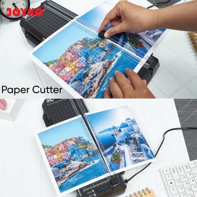 

ready !!! JOYKO LM-06 3in1 MESIN LAMINATING PAPER CUTTER & CORNER ROUNDER PUCH