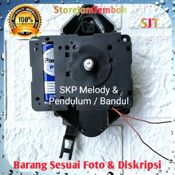 Mesin Jam Dinding Seiko SKP Melody / Bell & Pendulum ( Batre Tipe )