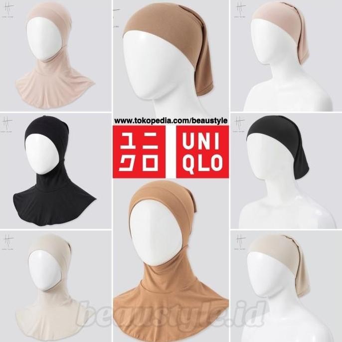 UNIQLO Airism Hana Tajima Headband / Hijab / Ciput Ninja Inner Hijap