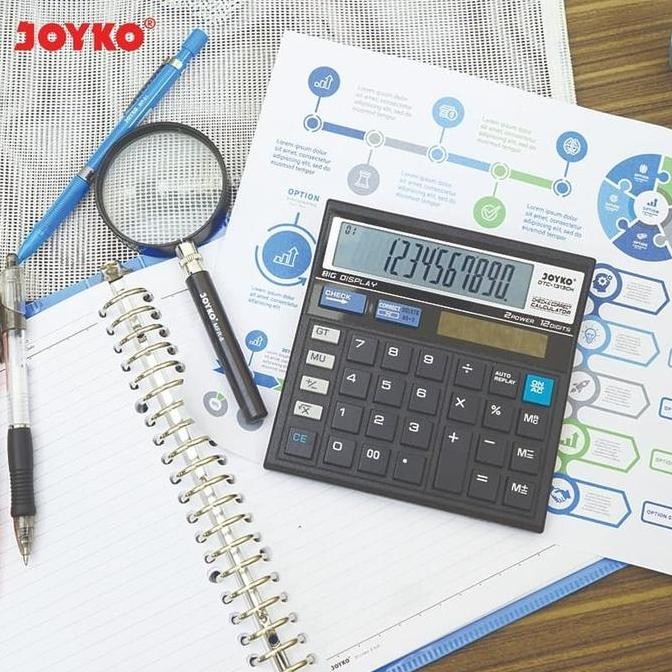

restock Calculator / Kalkulator Joyko DTC-1313CH / 12 Digits / Check Correct