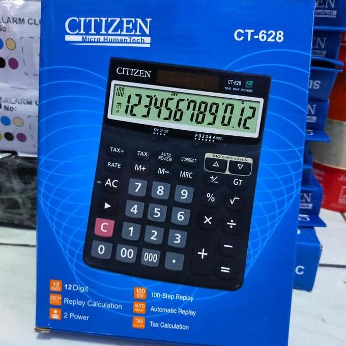 

restock kalkulator dagang/besar citizen CT 628