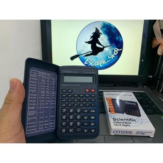

restock KALKULATOR SCIENTIFIC CITIZEN CT 108 - CALCULATOR CITIZEN CT-108