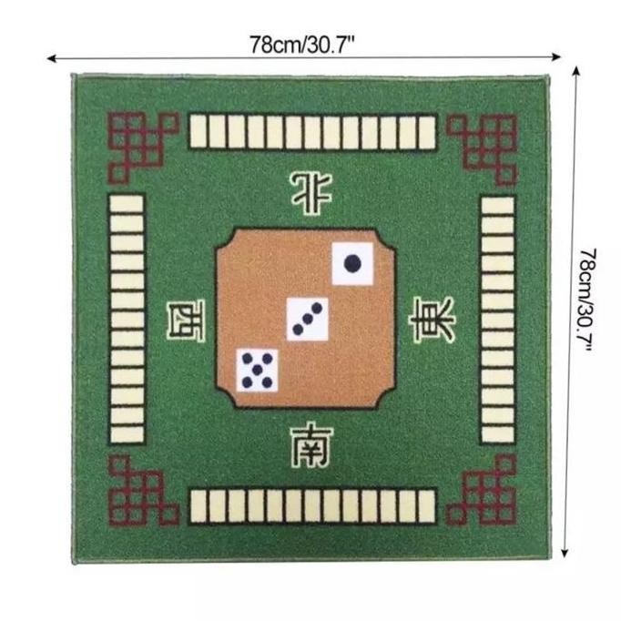 Maciok Carpet /Karpet Mahjong/ Majiang Alas Meja Mahyong/Tikar Mahjong