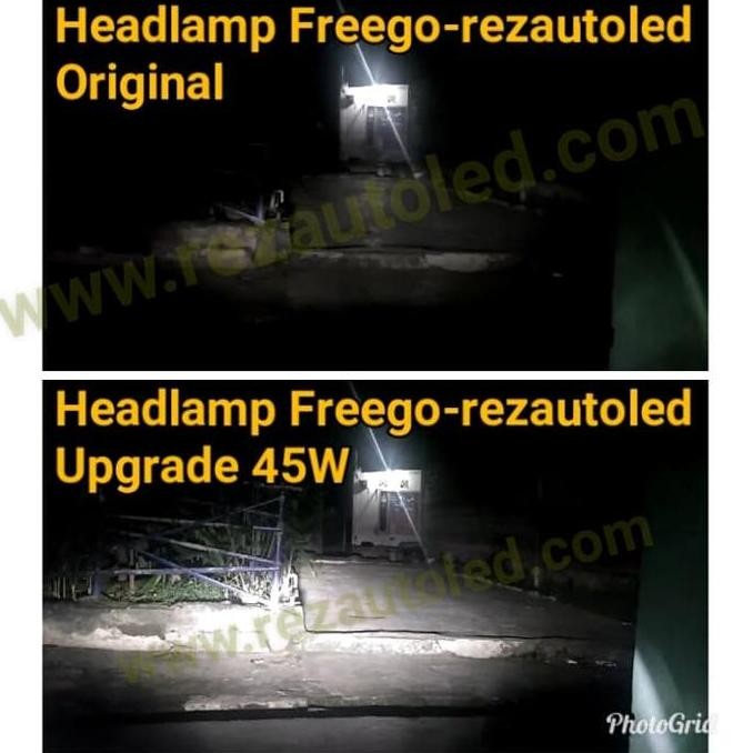 Upgrade lampu utama Freego 45W (PCB Headlamp / Headlight)
