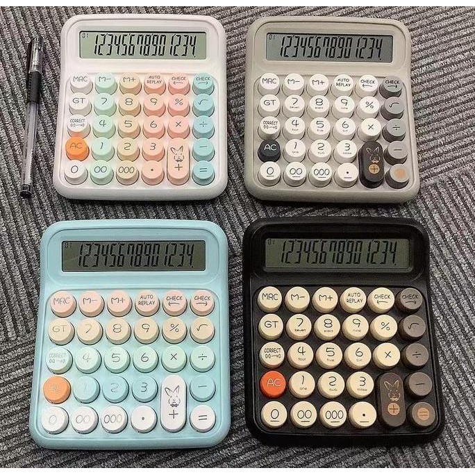 

restock KALKULATOR DAGANG DOT LUCU KINCIZEN KC-2034 | KALKULATOR LUCU AESTATIC KALKULATOR BOBA KINCIZEN
