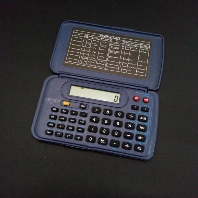 

restock CITIZEN CT-109 KALKULATOR ILMIAH SEKOLAH - CALCULATOR SCIENTIFIC CT109