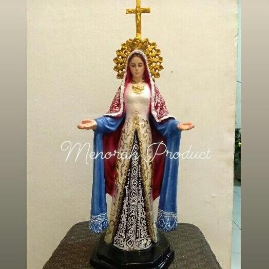 Patung Bunda Maria Segala Suku Indonesia. 40Cm