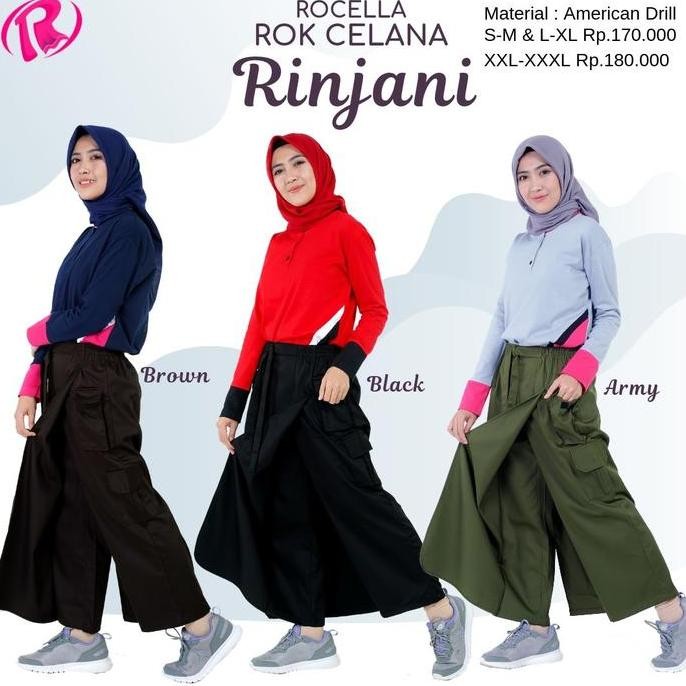 Rocella Rok Celana Rinjani - Rok Celana Rinjani - Rok Celana Rocella