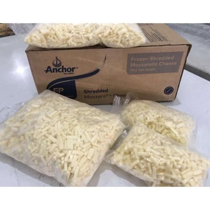 

(Expert) ANCHOR MOZZARELLA CHEESE ECER 250GR SHEREDED U/ TOPPING PIZZA/SNACK DLL