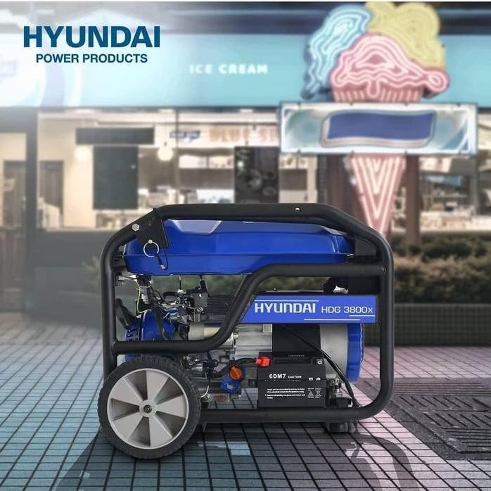 

Terlaris Genset Hyundai Hdg 3800X Starter Generator Bensin