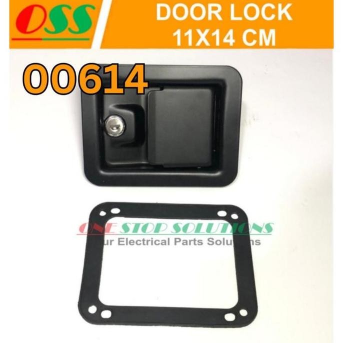 

Terlaris Door Lock / Doorlock Kunci Pintu Hitam Sedang Genset Panel 11X14 Cm