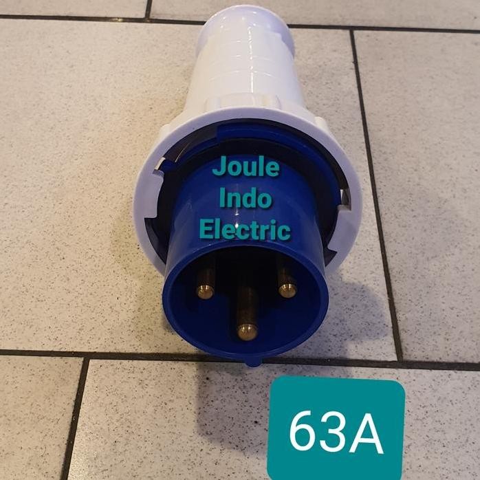 

Terlaris Industrial Plug Cee 033 / Wander Plug / Colokan Genset 3 Pin 63 Ampere