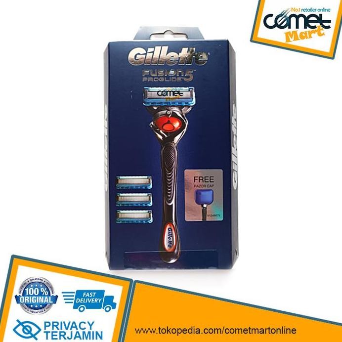 Terlaris Gillette Fusion 5 Proglide Starter Pack. Fusion5 Alat Pisau Cukur