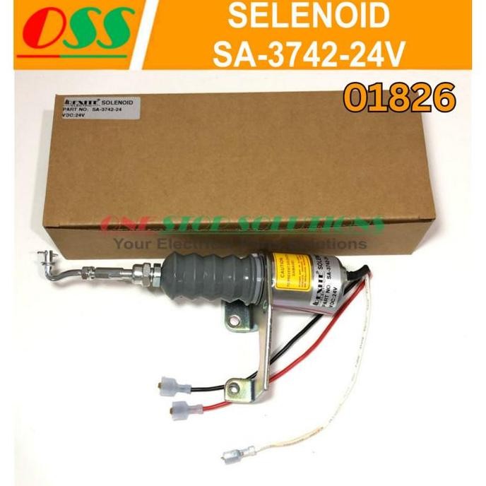 

Terlaris Selenoid Solenoid Sa-3742 Rsv-1751Es 24V Univ Untuk Genset Alat Berat