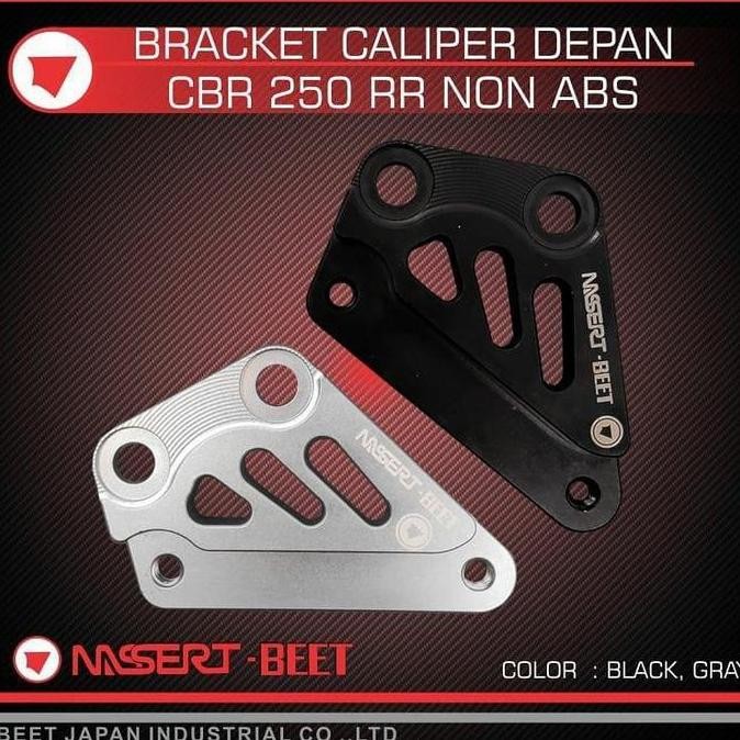 bracket kaliper depan nassert beet cbr250rr non abs kaliper brembo ktc
