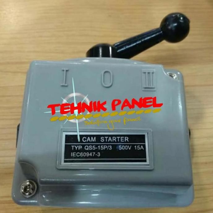 

Terlaris Cam Switch Qs5-15A 3P 15A Pln-Genset Saklar Stater On-Off-On
