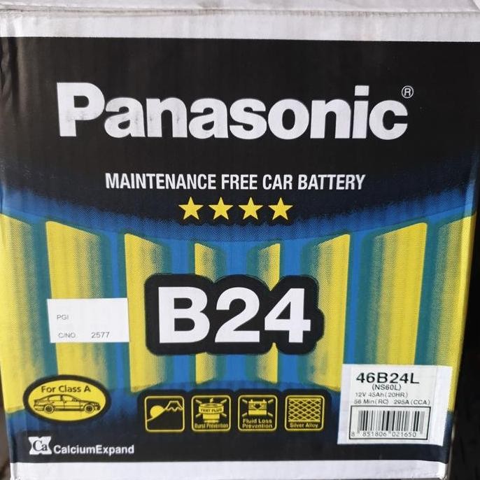 Aki Mobil Panasonic MF NS60L 45ah
