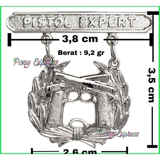 Usmc Lapel Pin Badge Gun Revolver Colt Expert murah