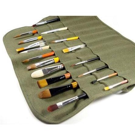 

ready Tas Kuas Melukis: Tempat Menyimpan Kuas Cat Air / Cat