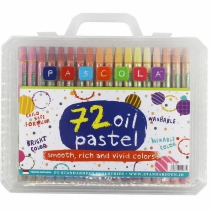 

ready crayon pascola 72 warna
