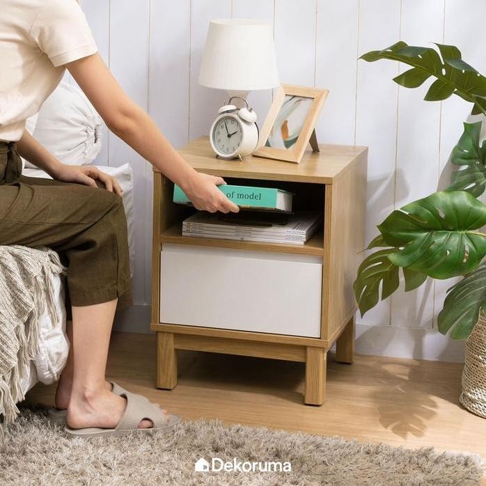 

Terlaris Dekoruma Kato Meja Nakas - Bedside Table - Meja Kamar Tidur