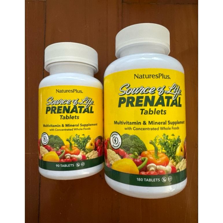 Natures Plus Source Of Life Prenatal 90 180 Tablets