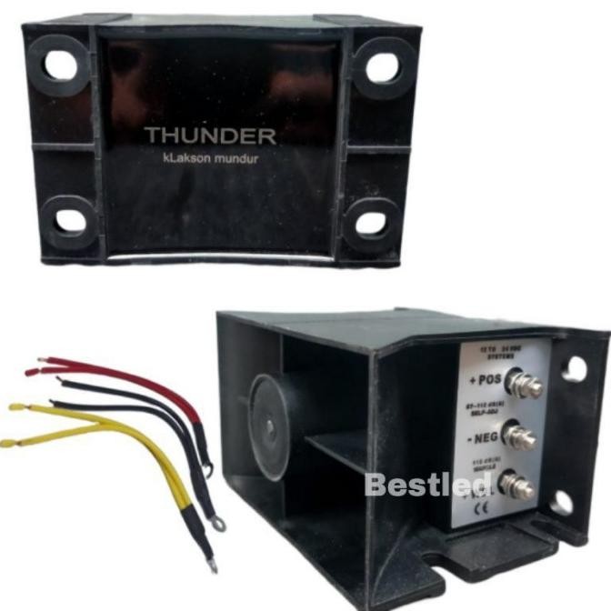 Murah Klakson Mobil Truk Alaram Alarm Mundur Waterproof 3 Suara Rem Back