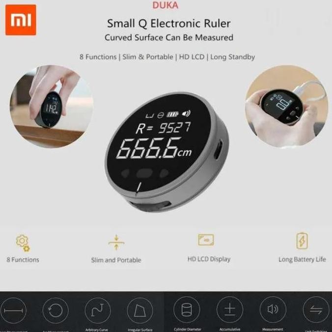 

Xiaomi Atuman Mini Q Penggaris Meteran Roll Jahit Kain Baju Digital Lembut