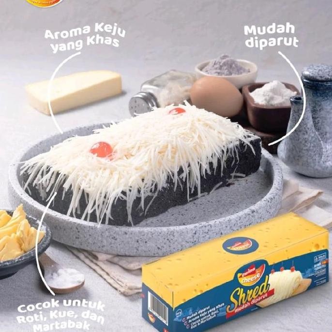 

Murah Emina Shred 2Kg Keju Mudah Diparut Block Cheese Murmer