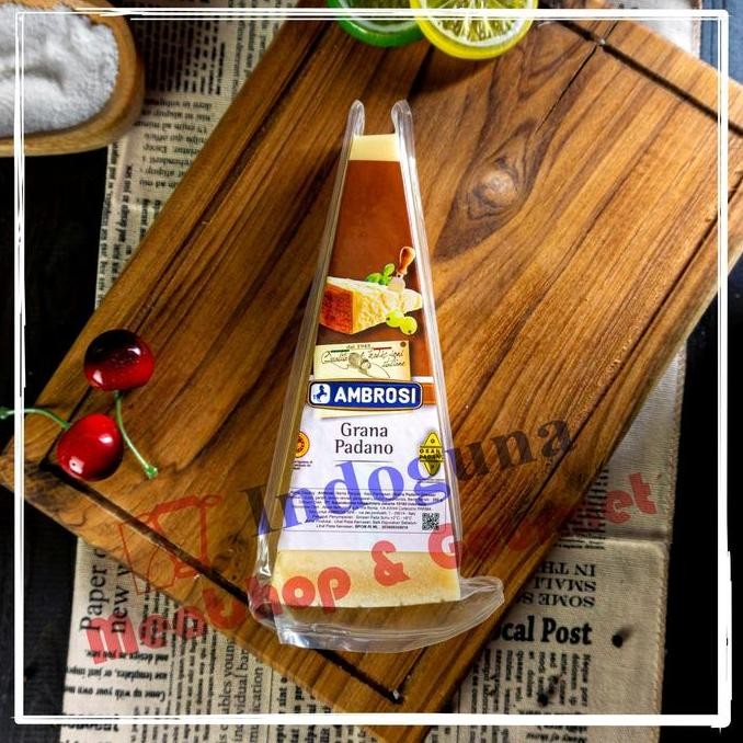 

Promo Ambrosi Keju Parmesan Grana Padano Dop Cheese 200Gr