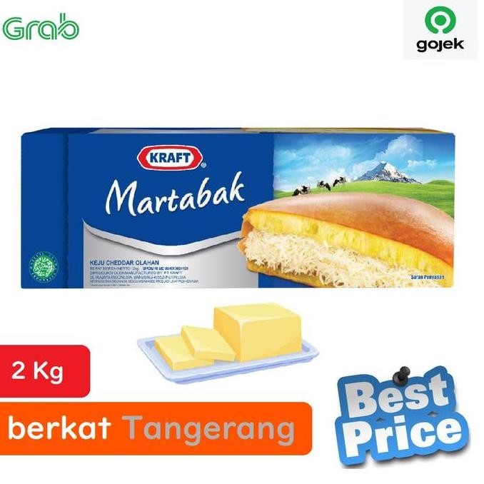 

Murah Keju Kraft Martabak 2Kg