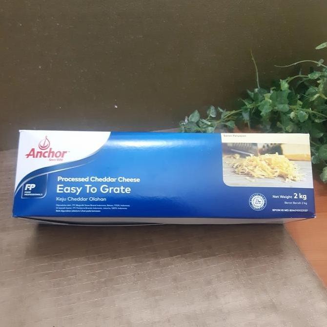 

Grosir Anchor Processed Cheddar Cheese 2Kg