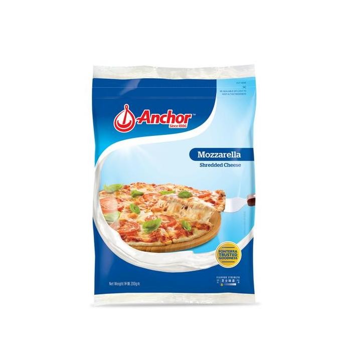 

Sale Repack! Anchor Mozzarella Cheese Shredded / Mozzarella Parut 1Kg