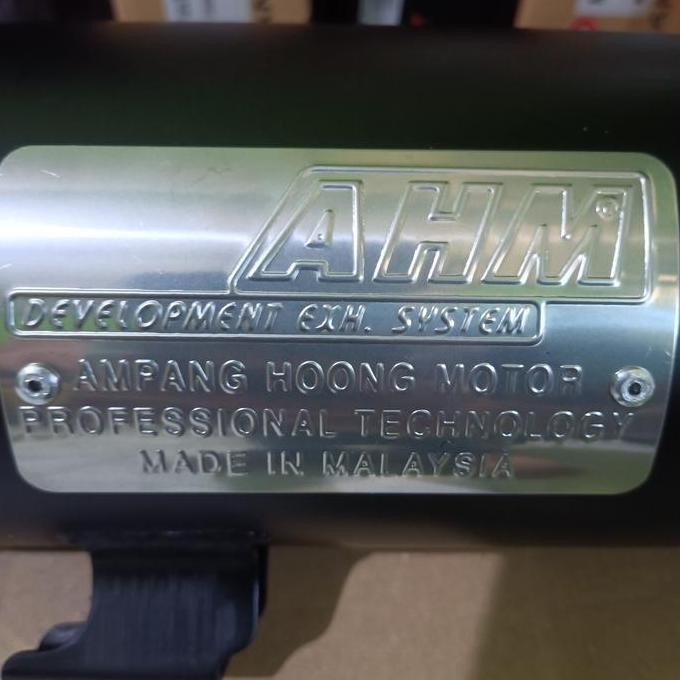 knalpot ahm malaysia beat scoopy spacy vario fi