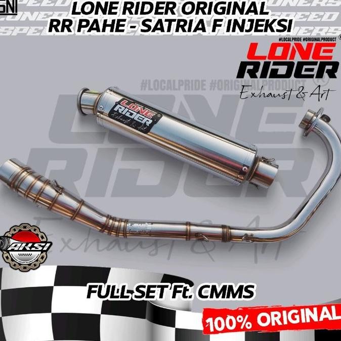 Knalpot Lone Rider Orinal Satria F Injeksi Fu Fi RR Pahe Full System
