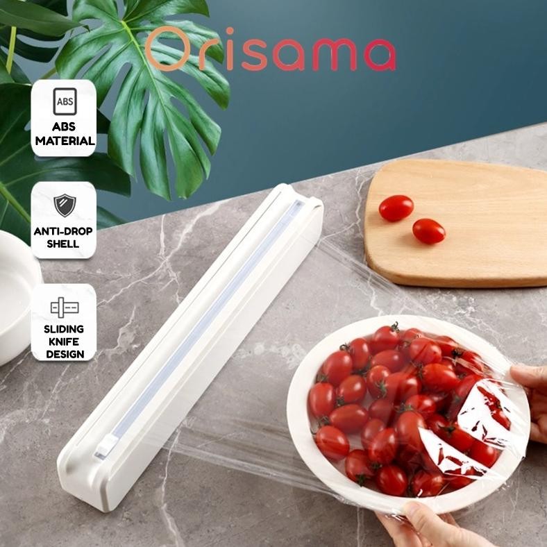 Produk Baru Alat Pemotong Plastik Cling Wrap Dispenser Food Wrap | Alat Pemotong Plastik Wrapping Fo