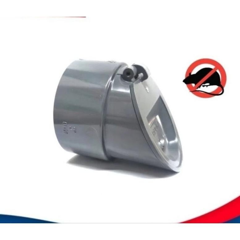 Original Backflow Valve 3 & 4 Inch Rucika - Katup Anti Arus Balik / Tutup Pipa Pembuangan