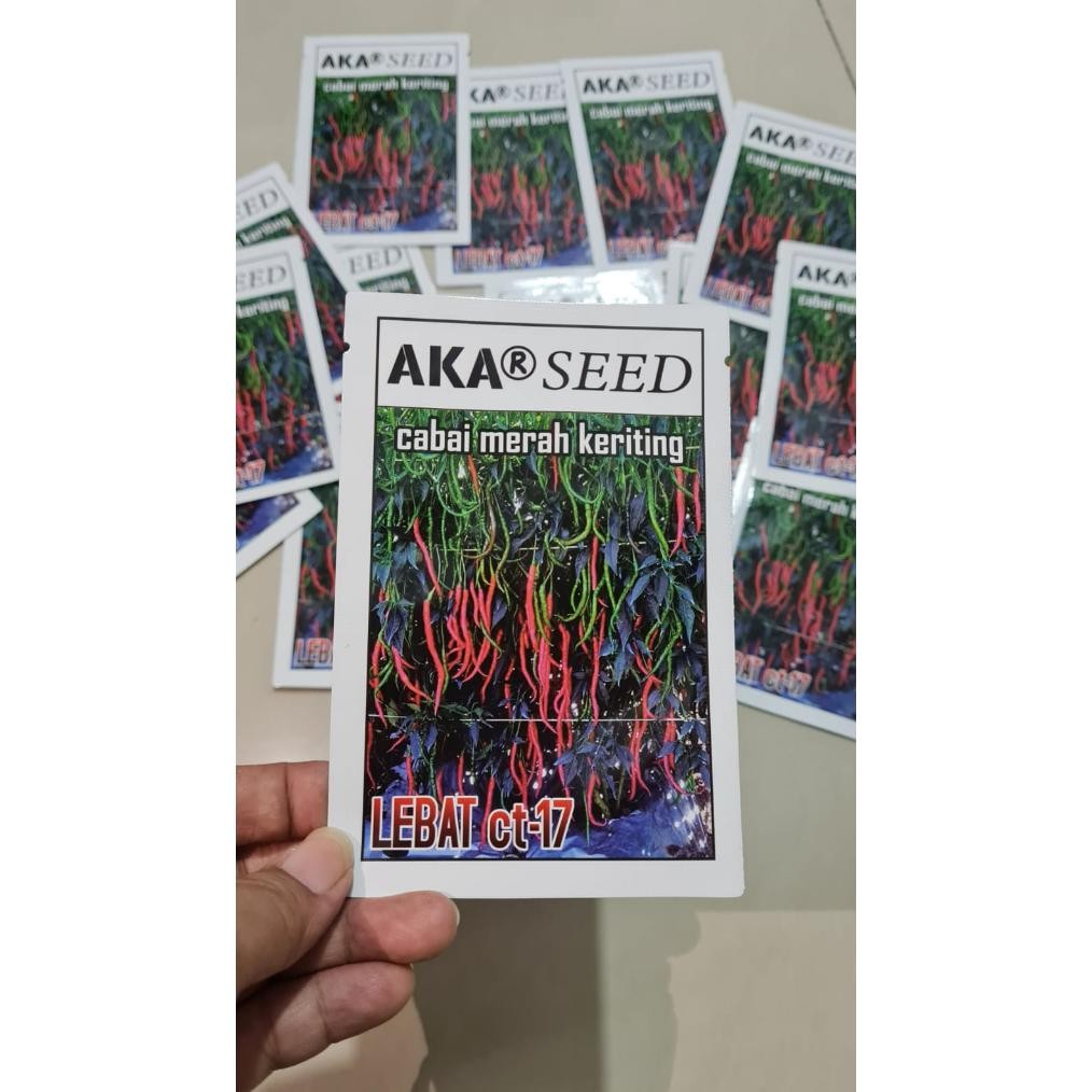 [ BISA COD] Bibit Cabe CMK LEBAT CT-17 Tahan Virus 10gr isi 2.200 Butir 100% Original Sumatera Barat