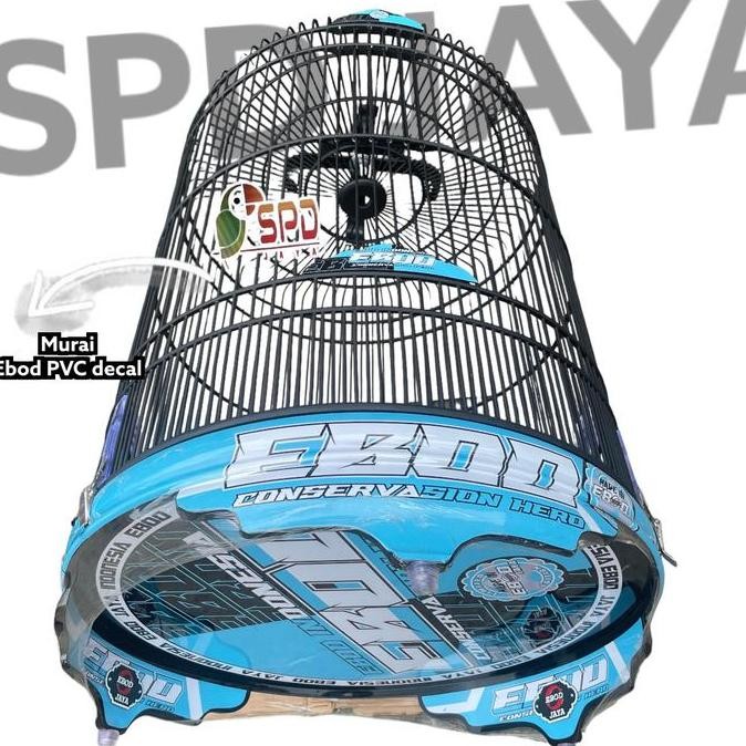 sangkar kandang murai ebod pvc decal no 1